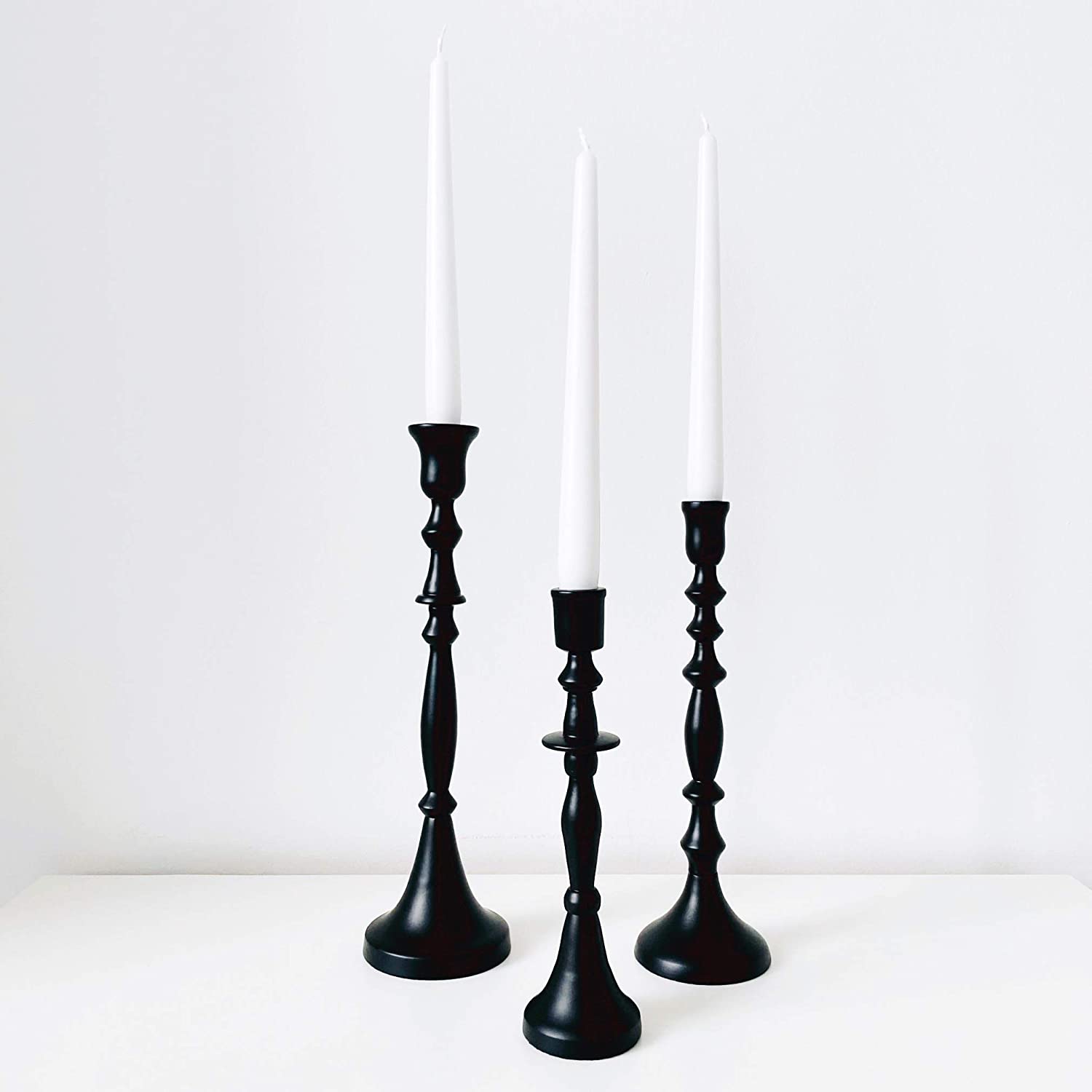Black Candlestick Holderwith Handle,Black Candlestick Holder Metal Candle  Stick Candle Holderwith Handle Candle Stick Holderwith Handle Cutting-Edge  Features 
