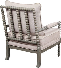 Load image into Gallery viewer, Accent Chair with Beaded arms - STYLE LOFT HOME
