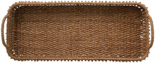 Load image into Gallery viewer, Decorative Hand-Woven Rattan Natural Tray, Brown - STYLE LOFT HOME
