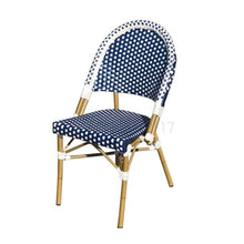 Load image into Gallery viewer, French Bistro Dining Chair Rattan Chair Indoor/Outdoor
