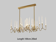 Load image into Gallery viewer, Modern Luxury LED Crystal Chandelier Tree Branch Candle Hanging Lights
