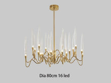 Load image into Gallery viewer, Modern Luxury LED Crystal Chandelier Tree Branch Candle Hanging Lights
