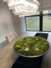 Load image into Gallery viewer, Moss Arrangement, Moss centerpiece, Moss succulent garden
