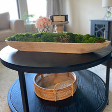 Load image into Gallery viewer, Moss Centerpiece in Natural Wood
