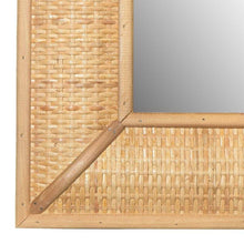 Load image into Gallery viewer, Rattan Mirror, Accent Mirror, Cane Mirror
