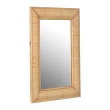 Load image into Gallery viewer, Rattan Mirror, Accent Mirror, Cane Mirror
