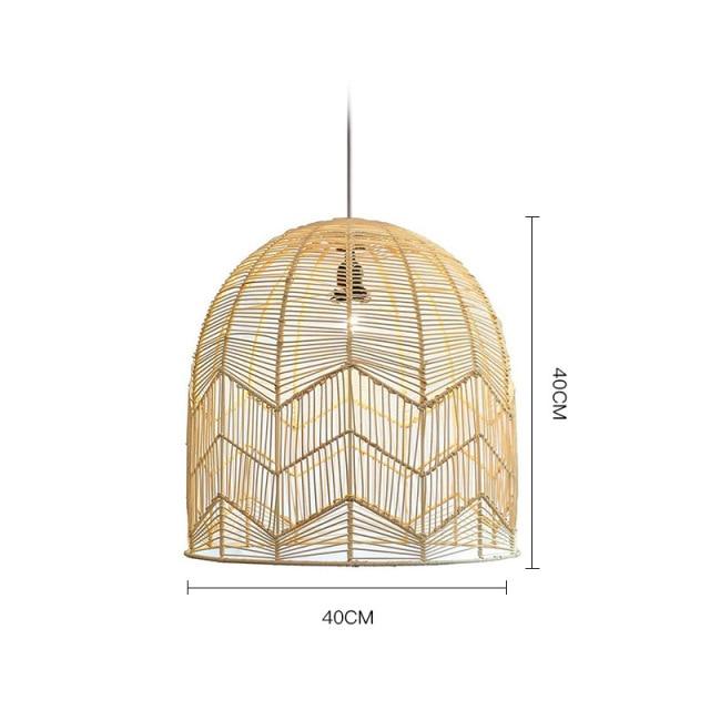 Rattan Pendant Light