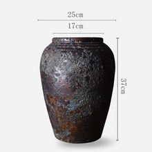 Load image into Gallery viewer, Weathered Vases, Distressed Pottery Vessel
