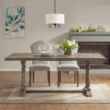 Load image into Gallery viewer, Rustic Farmhouse Dining Table with Wooden Turned Legs - STYLE LOFT HOME
