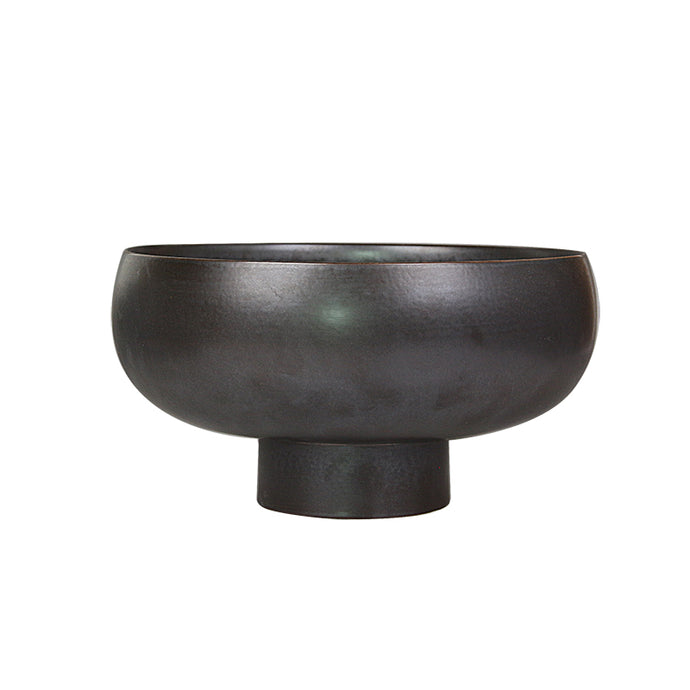 Porcelain Ceramic Footed Bowl Modern Decorative Bowl With Hight Foot Top - STYLE LOFT HOME