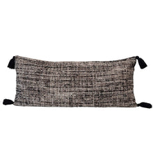 Load image into Gallery viewer, Woven Bouclé Lumbar Tassels, Multi Color Pillow - STYLE LOFT HOME
