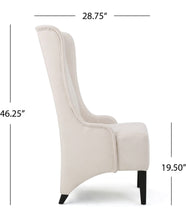 Load image into Gallery viewer, Fabric Dining Chair, Beige, 23.25&quot; x 28.75&quot; x 46.25&quot; - STYLE LOFT HOME
