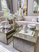 Load image into Gallery viewer, Smokey Mirrored Coffee Table - STYLE LOFT HOME
