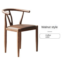 Load image into Gallery viewer, WOOD RATTAN ACCENT CHAIR - STYLE LOFT HOME
